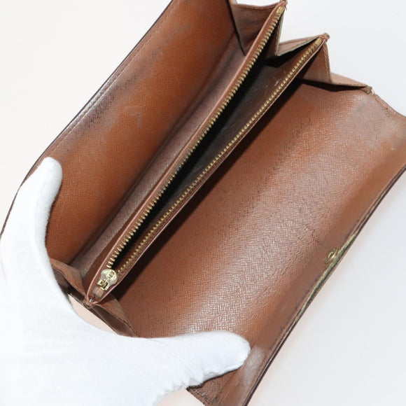 LOUIS VUITTON Monogram Wallet 10 Set LV Auth CB151