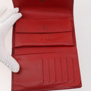 LOUIS VUITTON Epi Wallet 10 Set Black Red blue LV Auth CB154-10