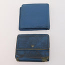 LOUIS VUITTON Epi Wallet 10 Set Black Red blue LV Auth CB154-13