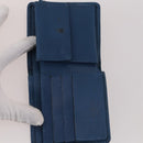 LOUIS VUITTON Epi Wallet 10 Set Black Red blue LV Auth CB154-16