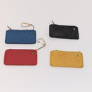 LOUIS VUITTON Epi Wallet 10 Set Black Red blue LV Auth CB154-19
