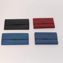 LOUIS VUITTON Epi Wallet 10 Set Black Red blue LV Auth CB154-2