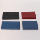 LOUIS VUITTON Epi Wallet 10 Set Black Red blue LV Auth CB154-3