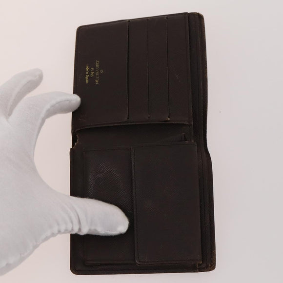 LOUIS VUITTON Damier Ebene Azur Graffit Wallet 10 Set LV Auth CB155