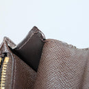 LOUIS VUITTON Damier Ebene Azur Graffit Wallet 10 Set LV Auth CB155-27