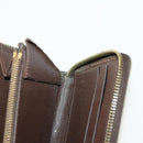 LOUIS VUITTON Damier Ebene Azur Graffit Wallet 10 Set LV Auth CB155-4