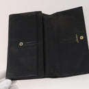 CHANEL Wallet Caviar Skin 10 Set Black Beige purple CC Auth CB156-19