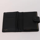 CHANEL Wallet Caviar Skin 10 Set Black Beige purple CC Auth CB156-26
