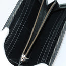 BOTTEGA VENETA INTRECCIATO Wallet Leather 10 Set Black Brown yellow Auth CB158-15