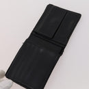 BOTTEGA VENETA INTRECCIATO Wallet Leather 10 Set Black Brown yellow Auth CB158-22