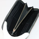 BOTTEGA VENETA INTRECCIATO Wallet Leather 10 Set Black Brown yellow Auth CB158-4