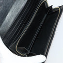BOTTEGA VENETA INTRECCIATO Wallet Leather 10 Set Black Brown yellow Auth CB158-8