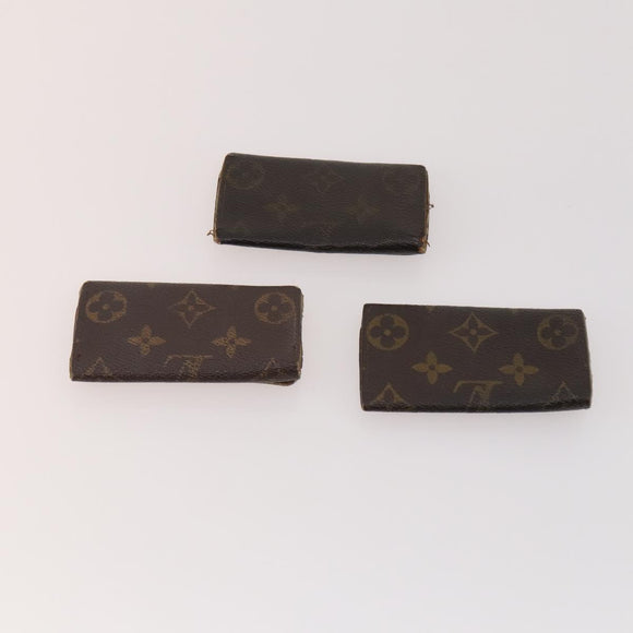 LOUIS VUITTON Monogram Key Case 10 Set LV Auth CB161