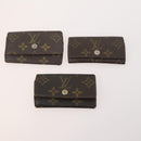 LOUIS VUITTON Monogram Key Case 10 Set LV Auth CB161-2