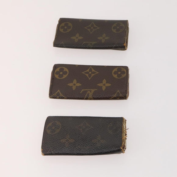 LOUIS VUITTON Monogram Key Case 10 Set LV Auth CB162