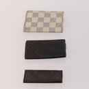 LOUIS VUITTON Monogram Damier Azur Graphite Key Case 10 Set LV Auth CB164-14