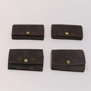 LOUIS VUITTON Monogram Damier Azur Graphite Key Case 10 Set LV Auth CB164-7