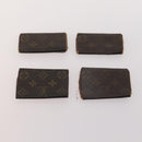 LOUIS VUITTON Monogram Damier Azur Graphite Key Case 10 Set LV Auth CB164-8