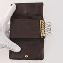 LOUIS VUITTON Damier Ebene Key Case 10 Set LV Auth CB165-6