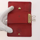 LOUIS VUITTON Epi Key Case 10 Set Blue Black Red LV Auth CB166-11