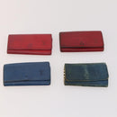 LOUIS VUITTON Epi Key Case 10 Set Blue Black Red LV Auth CB166-8