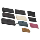 CHANEL Wallet Caviar Skin 10 Set Black White pink CC Auth CB170-1