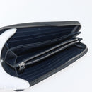 PRADA Wallet Leather 10 Set Black Red Navy Auth CB171-15