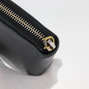 PRADA Wallet Leather 10 Set Black Red Navy Auth CB171-4