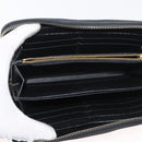 PRADA Wallet Leather 10 Set Black Red Navy Auth CB171-5