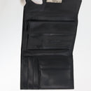 PRADA Wallet Leather 10 Set Black Red Navy Auth CB171-8
