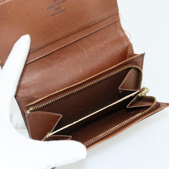 LOUIS VUITTON Monogram Wallet 10 Set LV Auth CB174