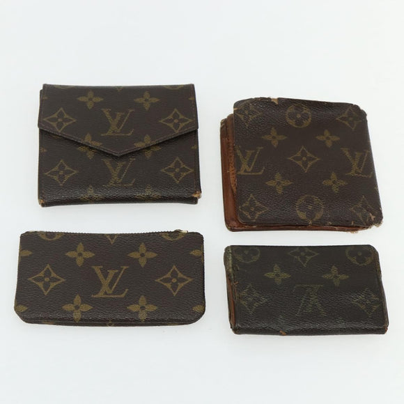 LOUIS VUITTON Monogram Wallet 10 Set LV Auth CB174