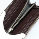 BOTTEGA VENETA INTRECCIATO Wallet Leather 10 Set Black Beige pink Auth CB180-15