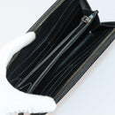 BOTTEGA VENETA INTRECCIATO Wallet Leather 10 Set Black Beige pink Auth CB180-17
