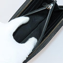 BOTTEGA VENETA INTRECCIATO Wallet Leather 10 Set Black Beige pink Auth CB180-18
