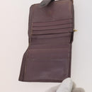BOTTEGA VENETA INTRECCIATO Wallet Leather 10 Set Black Beige pink Auth CB180-25