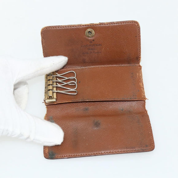 LOUIS VUITTON Monogram Key Case 10 Set LV Auth CB181