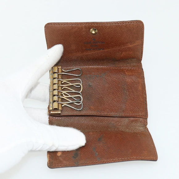 LOUIS VUITTON Monogram Key Case 10 Set LV Auth CB181