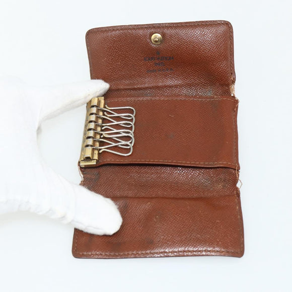 LOUIS VUITTON Monogram Key Case 10 Set LV Auth CB181