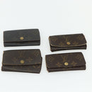 LOUIS VUITTON Monogram Key Case 10 Set LV Auth CB181-8