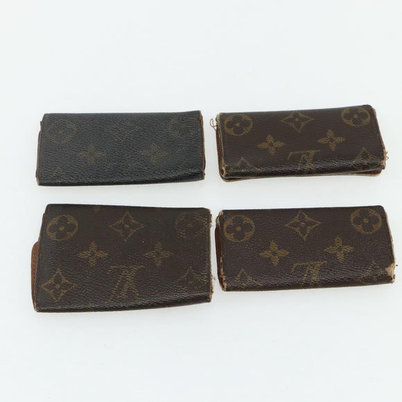 LOUIS VUITTON Monogram Key Case 10 Set LV Auth CB181