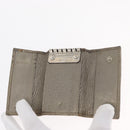 FENDI Zucca Canvas Key Case 10 Set Black Brown Auth CB182-17