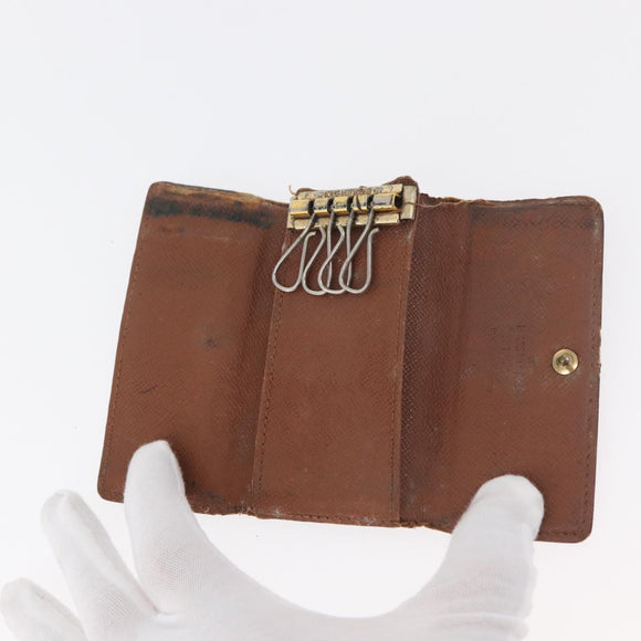LOUIS VUITTON Monogram Key Case 10 Set LV Auth CB183