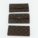 LOUIS VUITTON Monogram Wallet 10 Set LV Auth CB184-13
