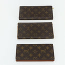 LOUIS VUITTON Monogram Wallet 10 Set LV Auth CB184-14