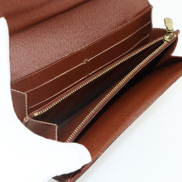 LOUIS VUITTON Monogram Wallet 10 Set LV Auth CB184