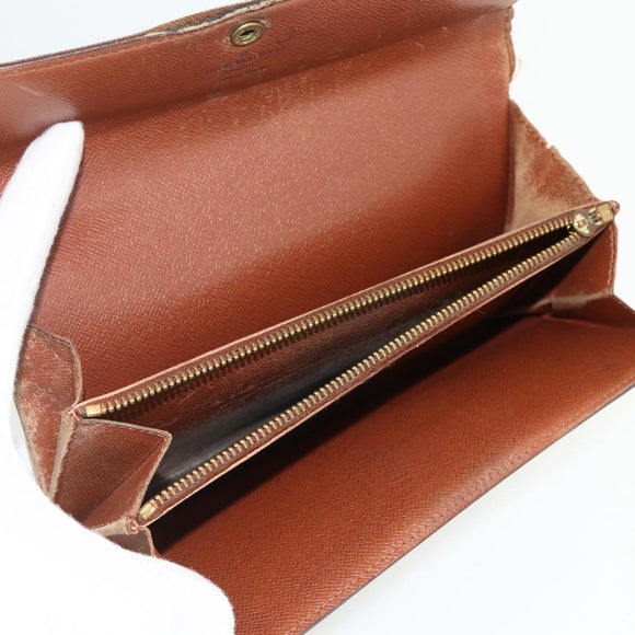 LOUIS VUITTON Monogram Wallet 10 Set LV Auth CB184