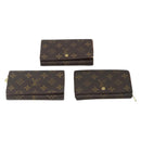 LOUIS VUITTON Monogram Wallet 10 Set LV Auth CB184-2