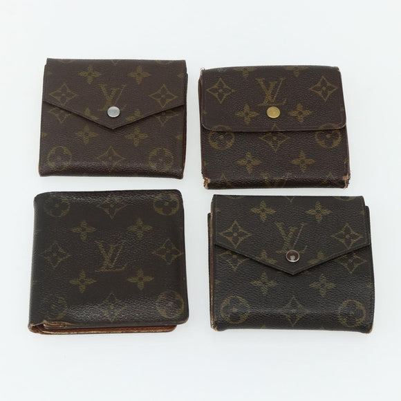 LOUIS VUITTON Monogram Wallet 10 Set LV Auth CB184