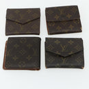 LOUIS VUITTON Monogram Wallet 10 Set LV Auth CB184-8
